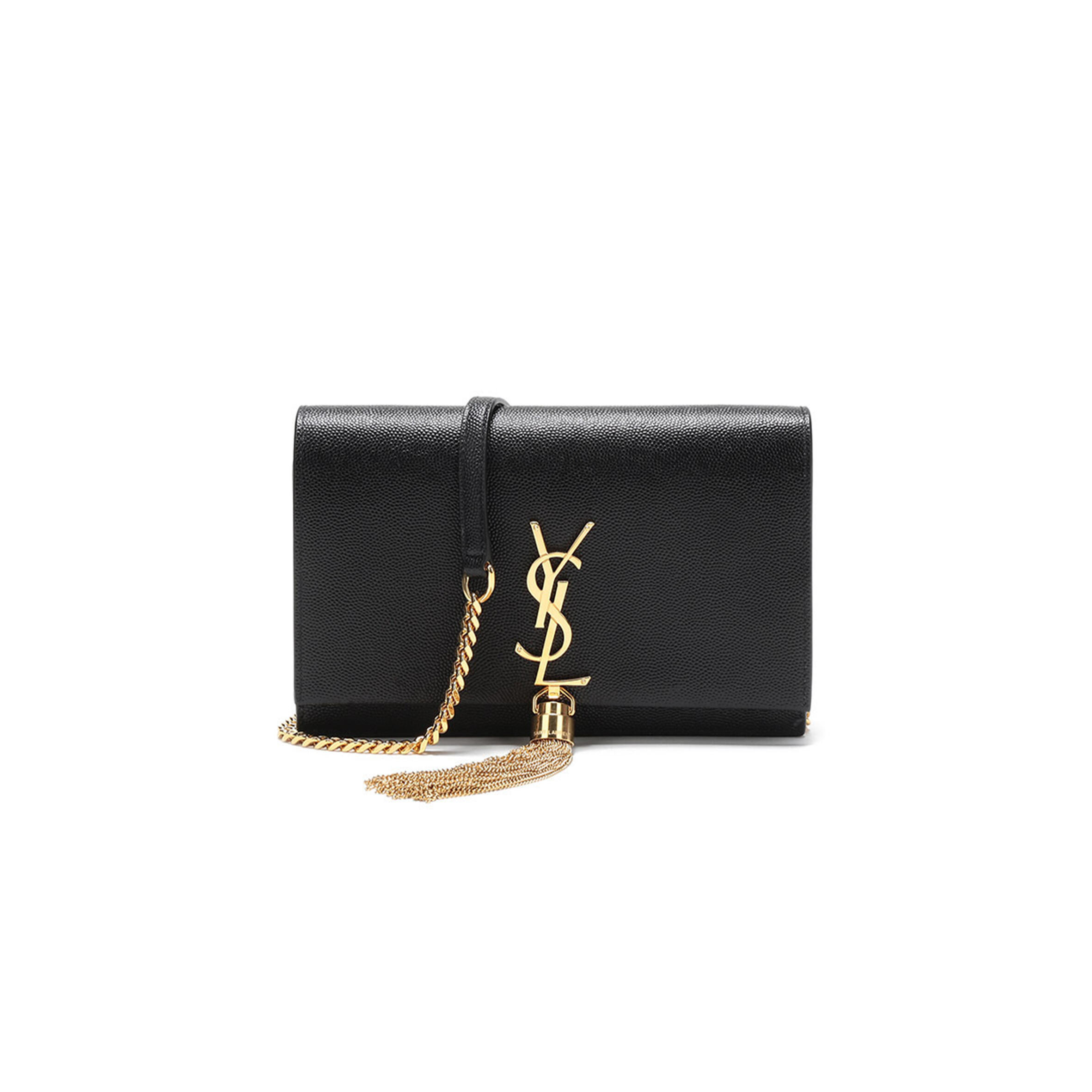 Y51 KATE MONOGRAM TASSEL CHAIN WALLET IN GRAIN DE POUDRE EMBOSSED LEATHER 452159 (19*12.5*4cm) Master Quality